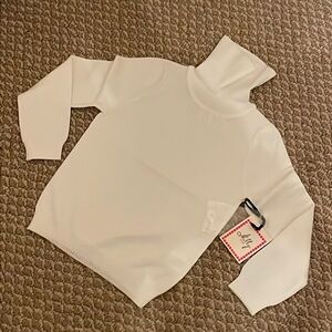 Milly Minis kids Turtleneck Sweater. NEW with tags . Size 4/5 in Ecru color